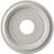 Ekena Millwork Traditional PVC Medallion (Canopies up to 7 1/2"), 13"OD x 3 1/2"ID x 1 1/4"P, Satin Blossom White CMP13TRGBW - alternate 1